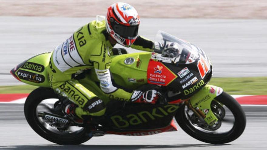 Nico Terol en Sepang.