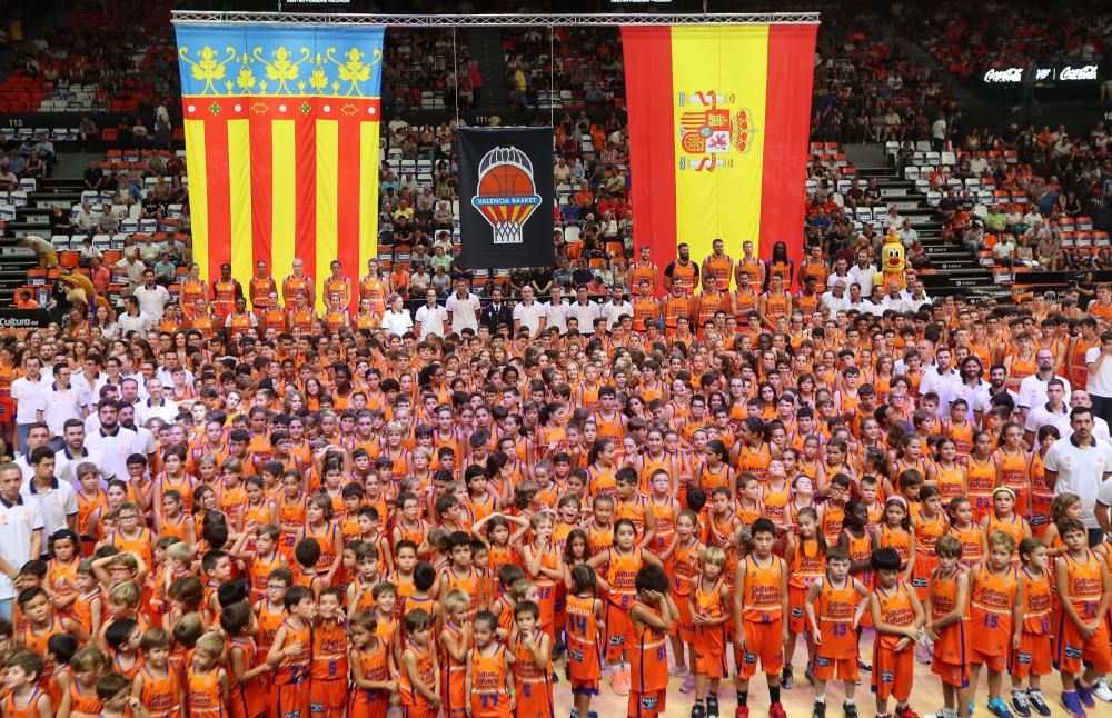 La presentación del Valencia Basket, en imágenes