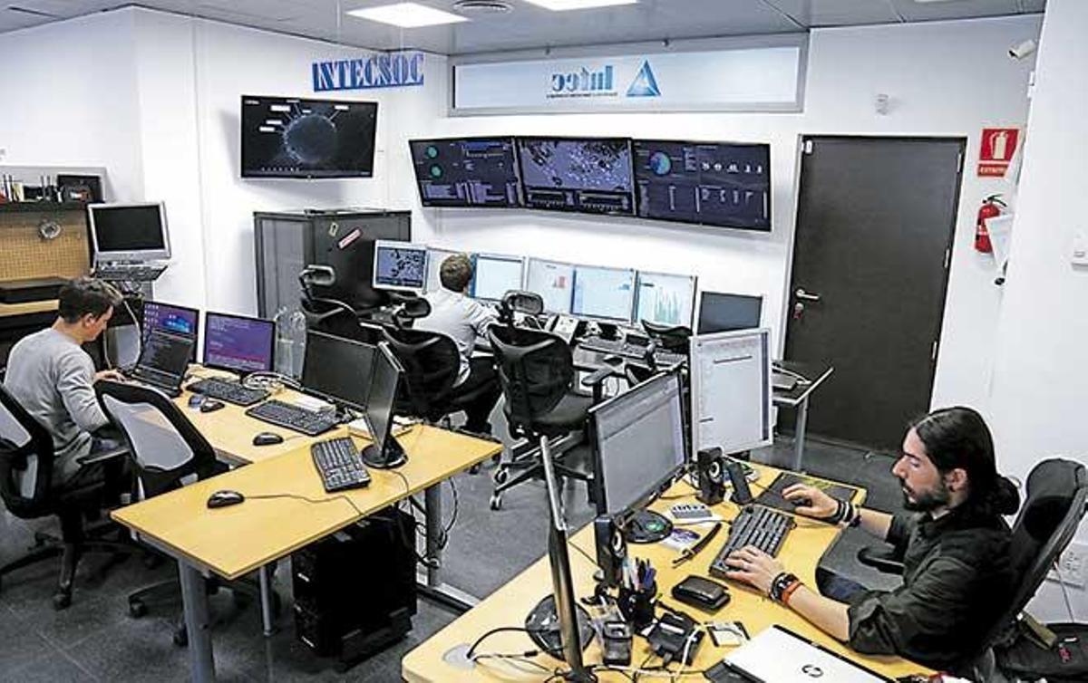 El centro de operaciones de Intec.