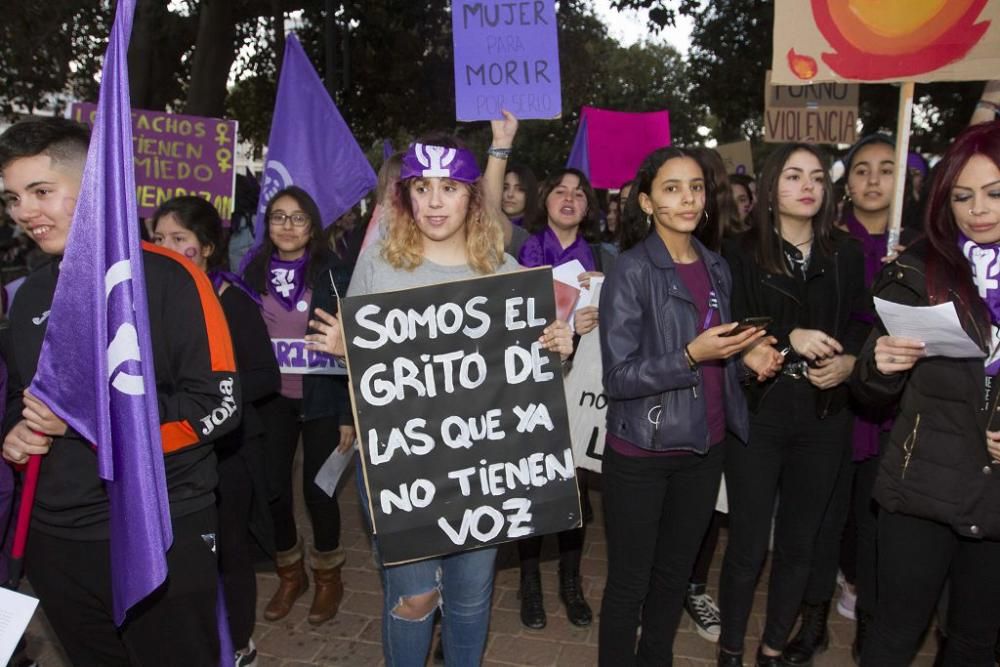 Manifestación del 8-M en Cartagena