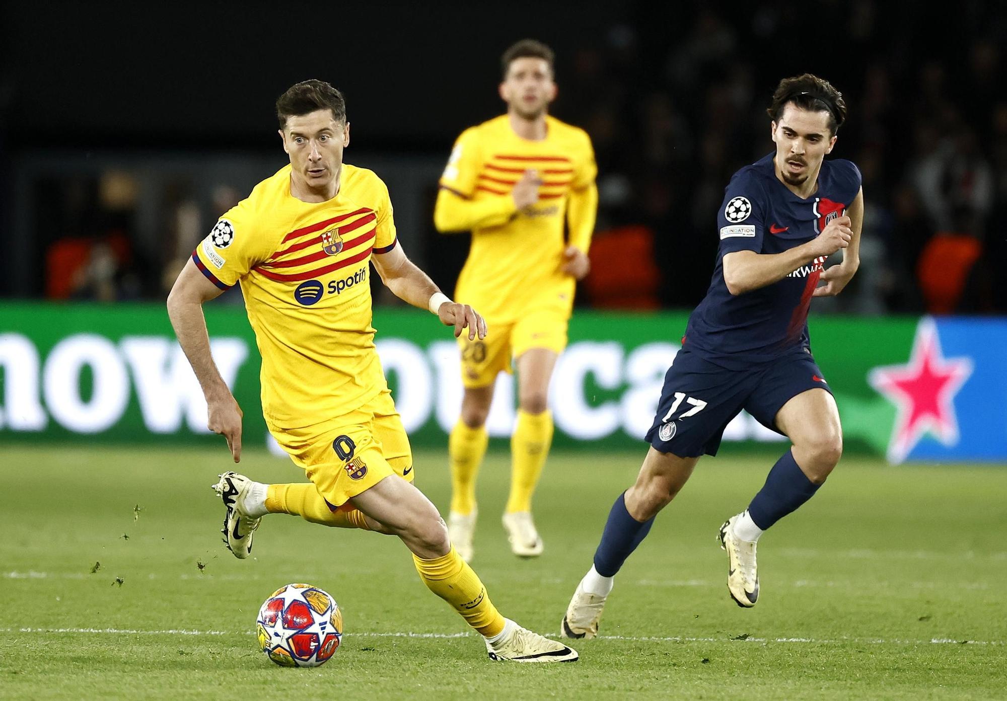 Quarts de final de Champions: les millors imatges del PSG-Barça