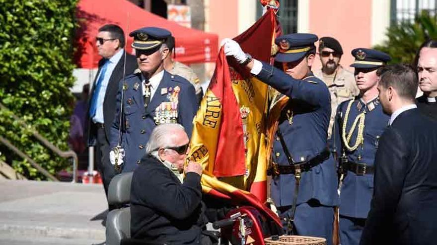 Un momento de la jura de bandera realizada el octubre pasado en Murcia.