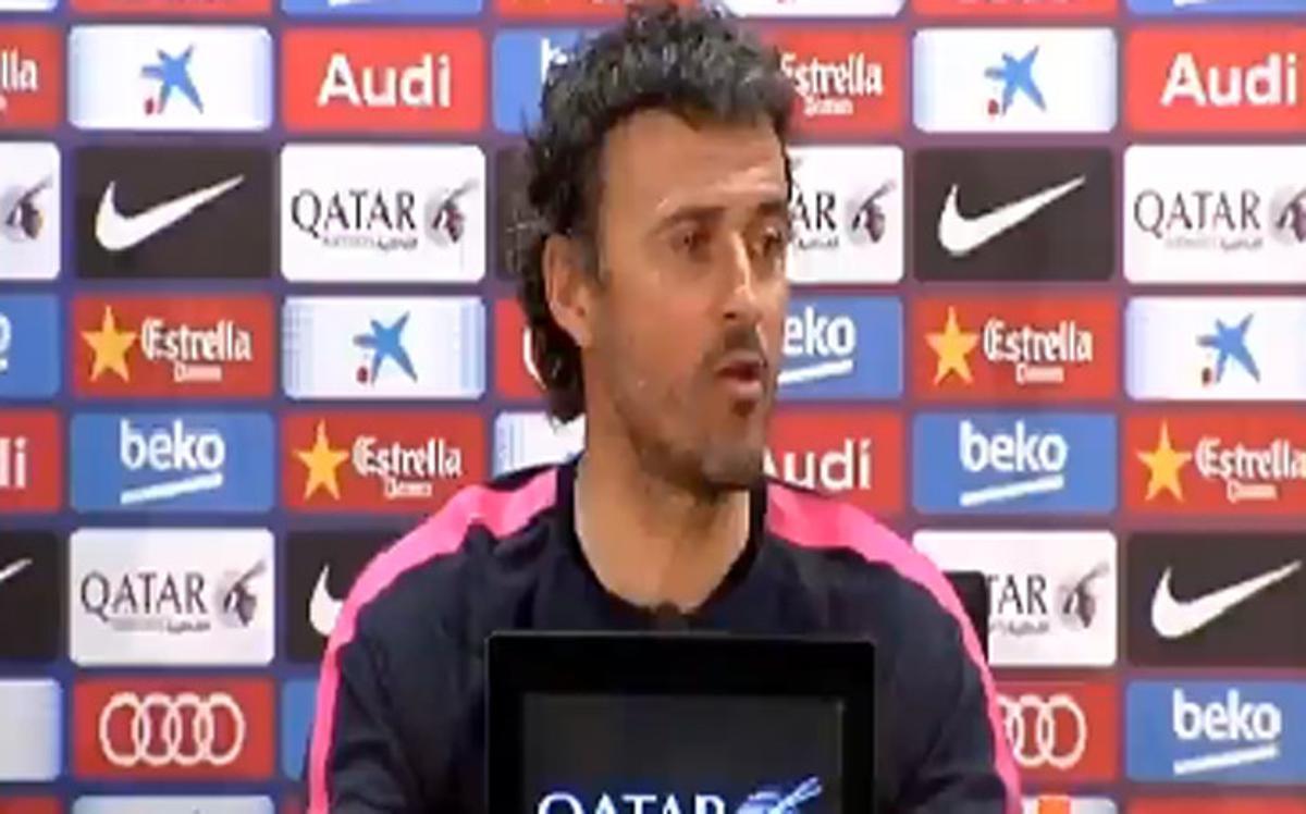 Luis Enrique: Dani Alves tiene suerte de que no piense como su representante