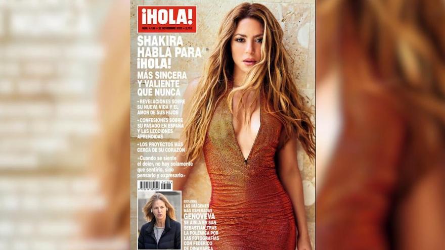 Shakira protagoniza este miércoles la portada de la revista ¡Hola!