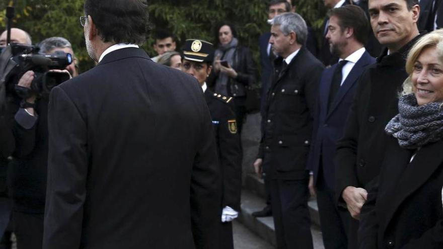 La distancia del día después entre Rajoy y Sánchez