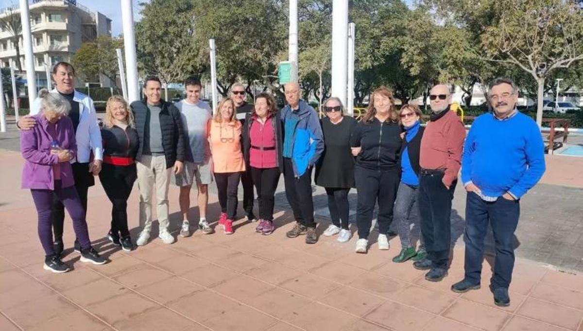 Participantes en el programa 'En moviment'.