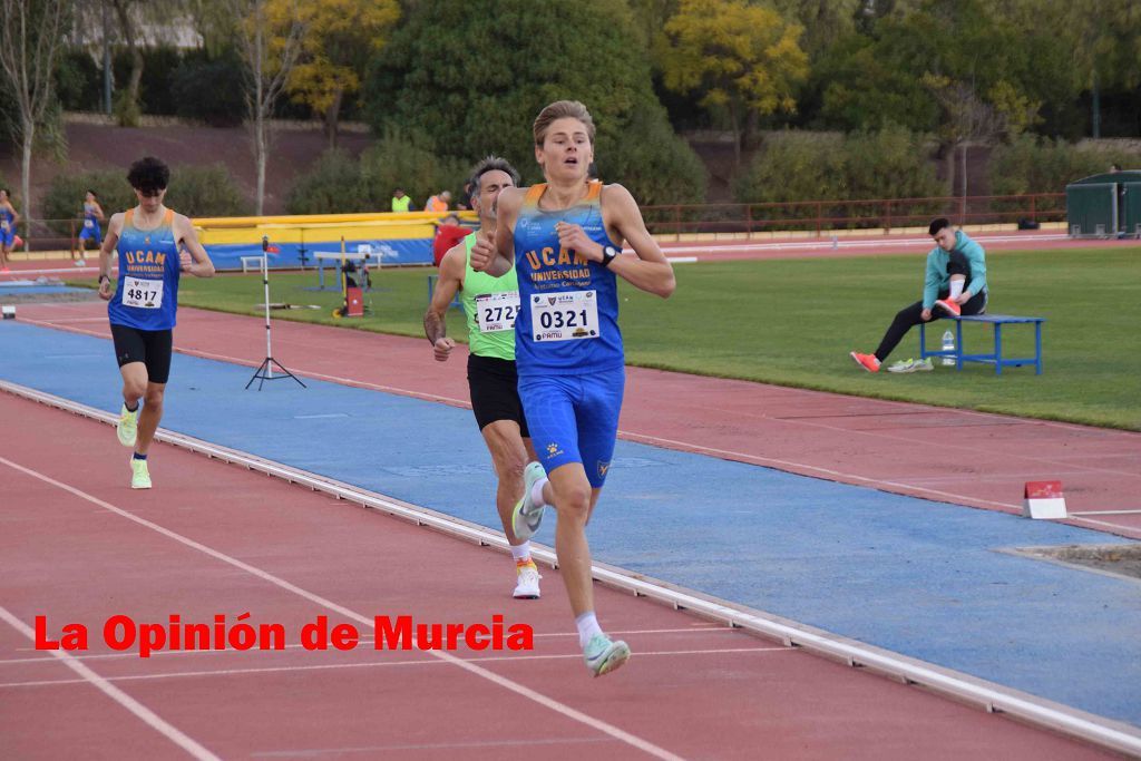 Regional absoluto y sub-23 de atletismo en Lorca