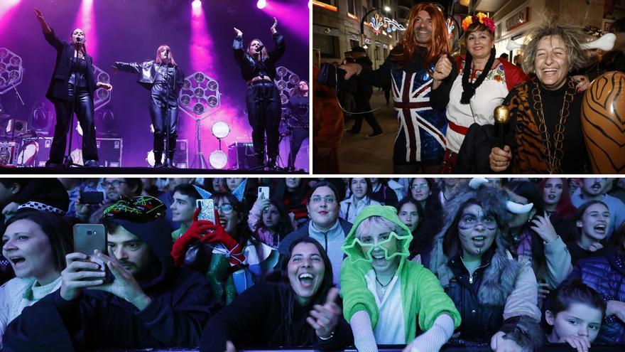 Vigo se disfraza: música, baile y concierto para arrancar su carnaval