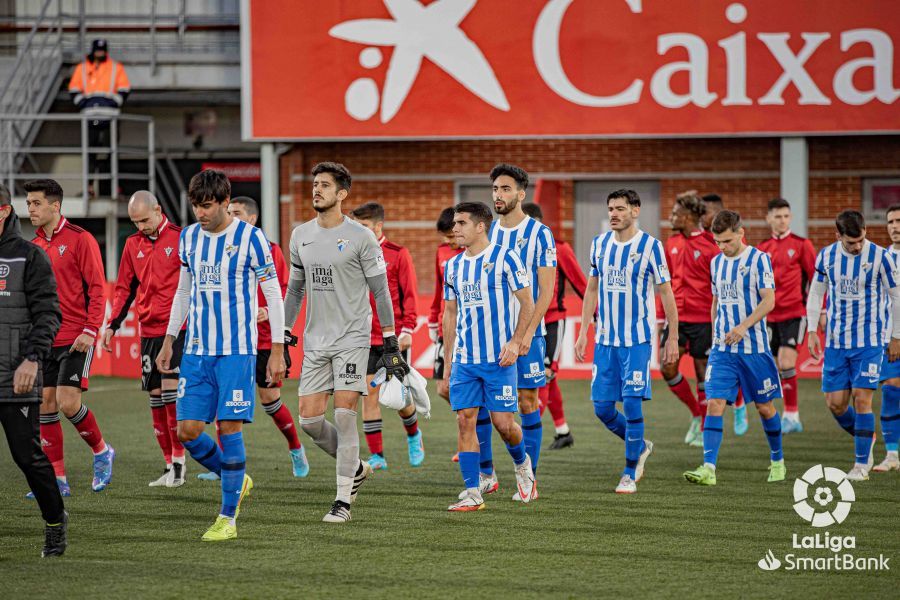 Liga SmartBank I Mirandés - Málaga CF, 30 de enero de 2022