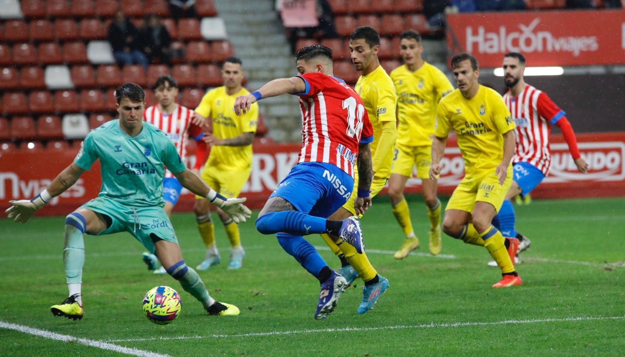 Sporting - Las Palmas, en imágenes