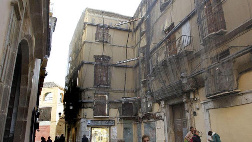 El edificio del Palacio de Solesio está abandonado desde 2006.