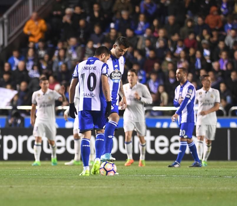 El Dépor cae goleado ante el Madrid