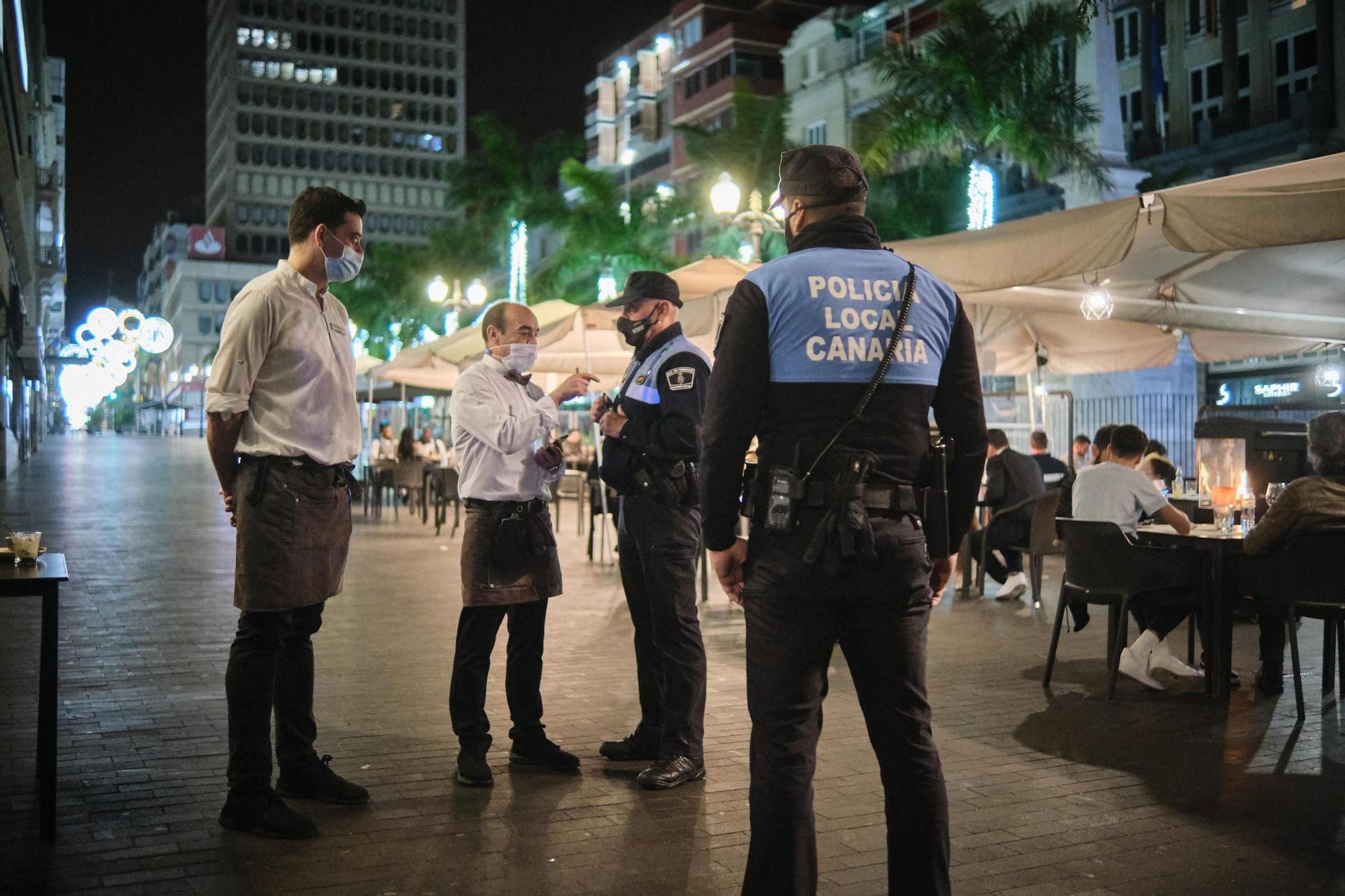 Nochevieja con la Policía Local de Santa Cruz