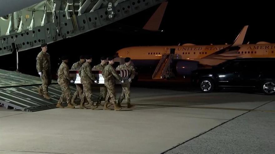 Los restos de un soldado estadounidense caído en la guerra con Irán llegan a Delaware
