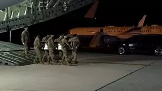 Los restos de un soldado estadounidense caído en la guerra con Irán llegan a Delaware
