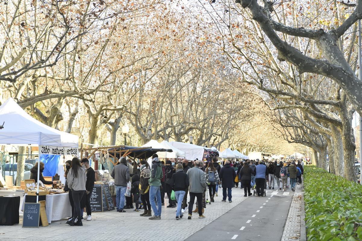 Imatge d'arxiu de la Fira de Reis d'Igualada