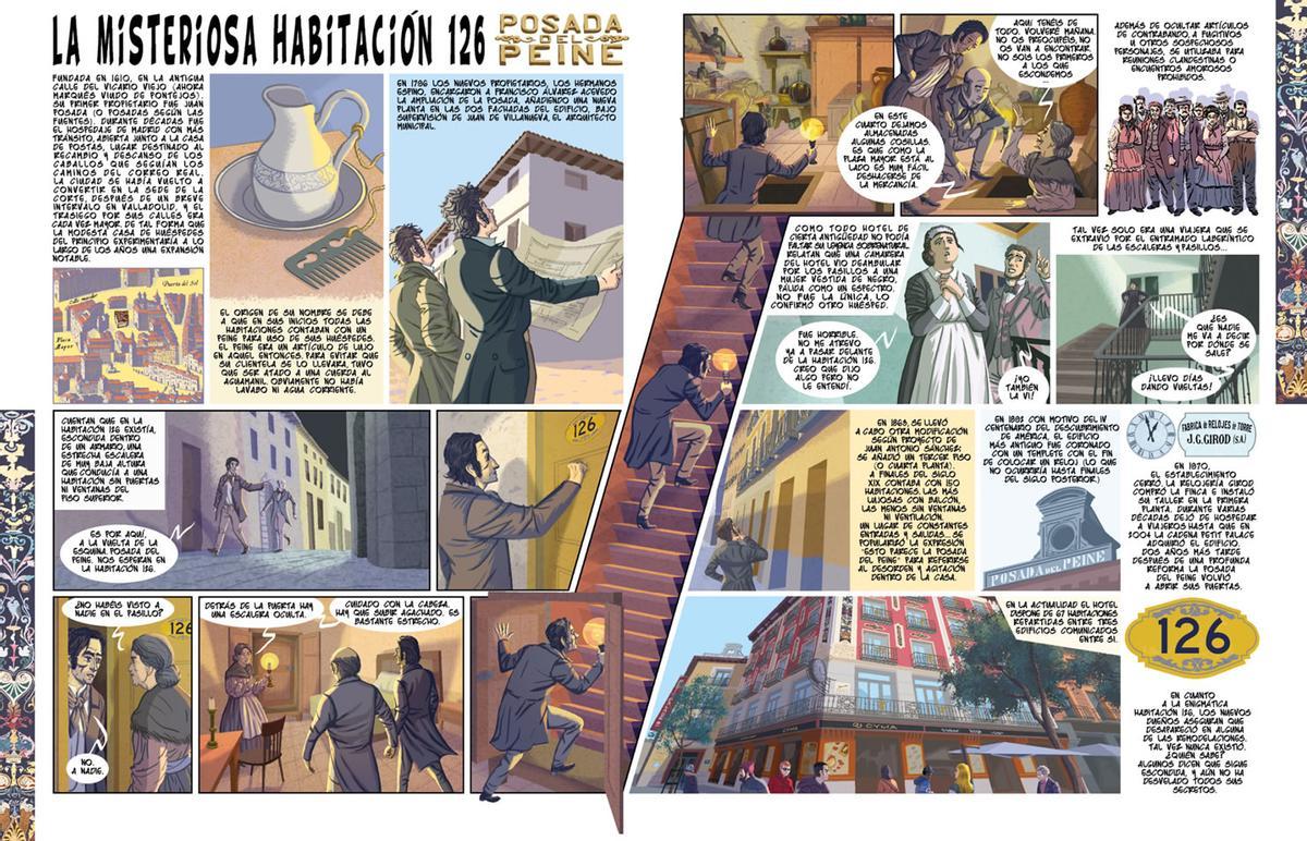 La misteriosa habitación 126 de la 'Posada del Peine?