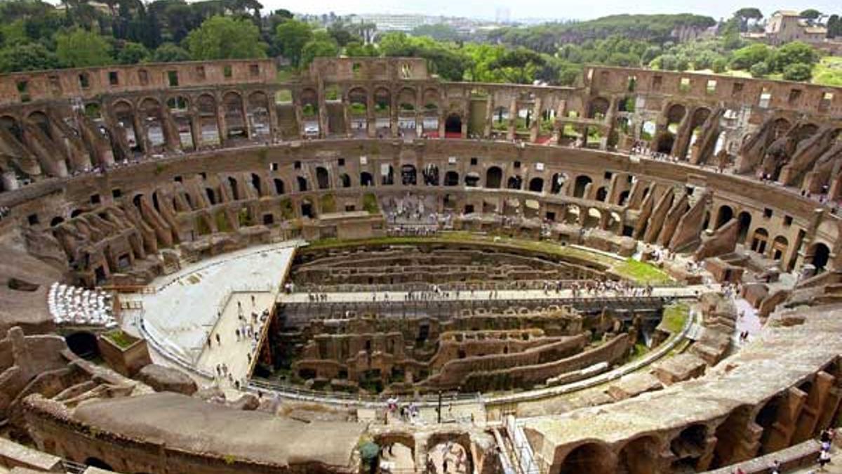 El Coliseo y el Partenón muestran zonas cerradas hace tres décadas