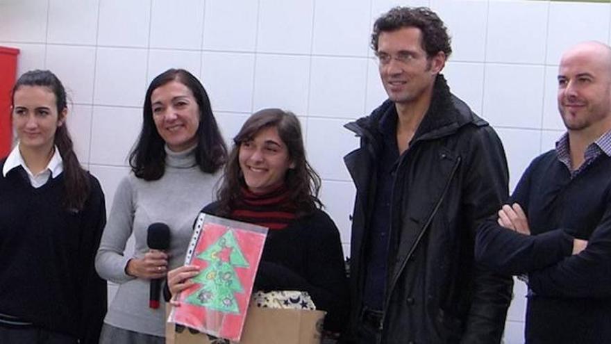 Tarjetas navideñas del Tamarit para el Rotary Elche