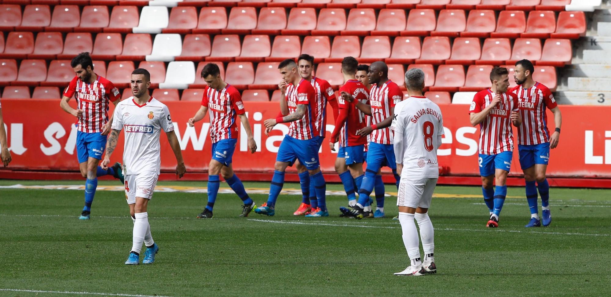 El partido del Sporting, en imágenes