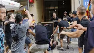 Las agresiones neonazis del Nou d'Octubre de 2017 acabaron con condenas de hasta dos años de cárcel