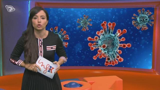 Laia Servera, en el plató del 'Info K'