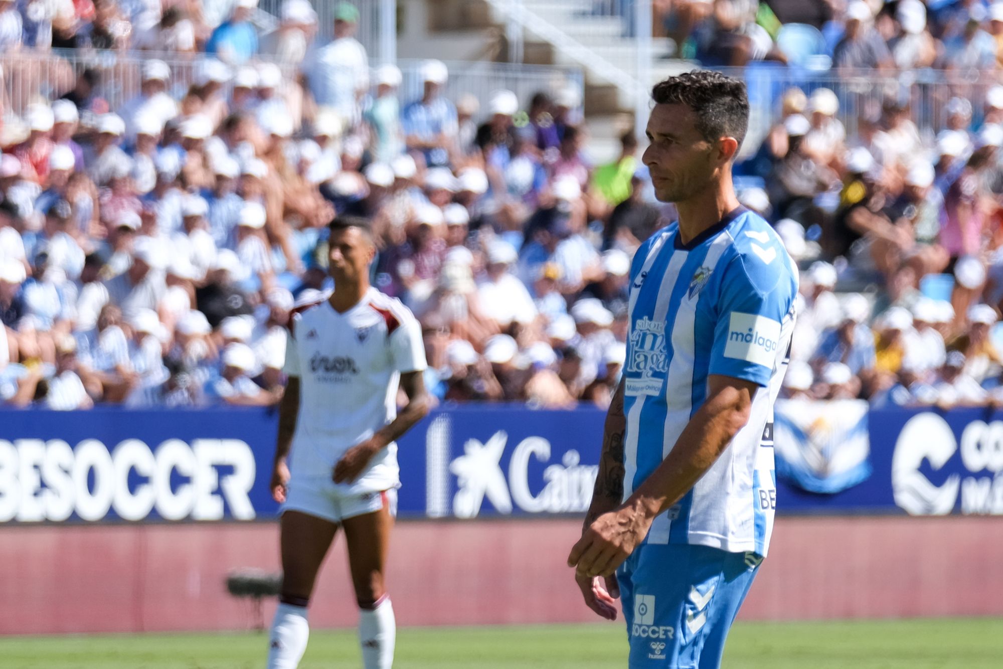 El Málaga CF - Albacete Balompié, en imágenes