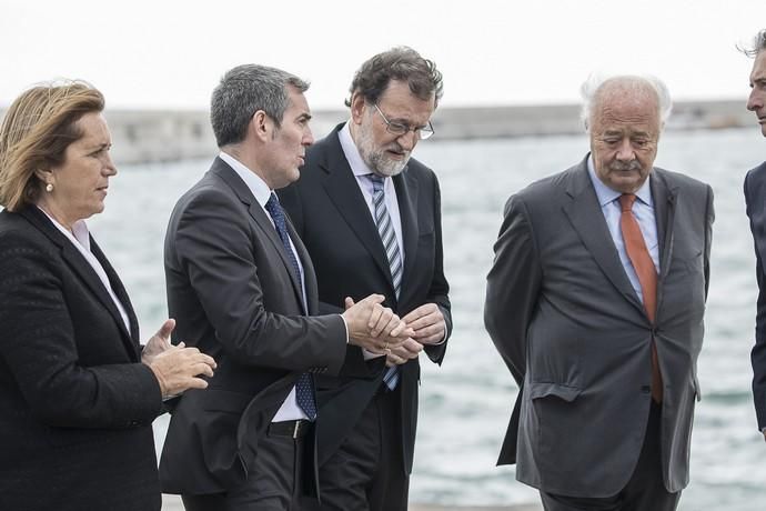 inauguración del puerto de granadilla por el ...