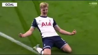 Lucas Bergvall, la 'joya' que rechazó al Barça, salva a Postecoglou