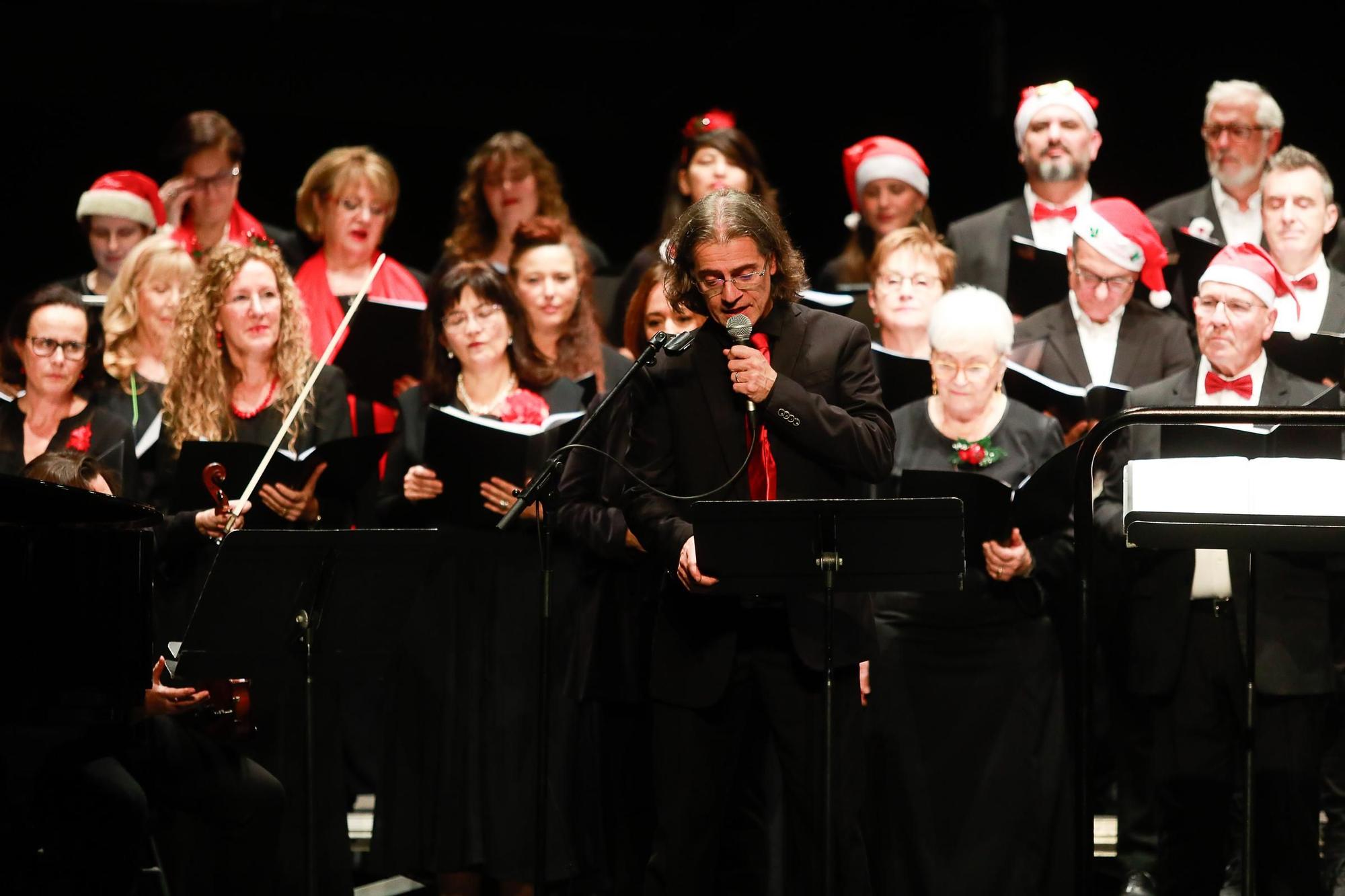 Las imágenes del concierto de Nadal del Cor y la Banda Sinfónica de Ibiza