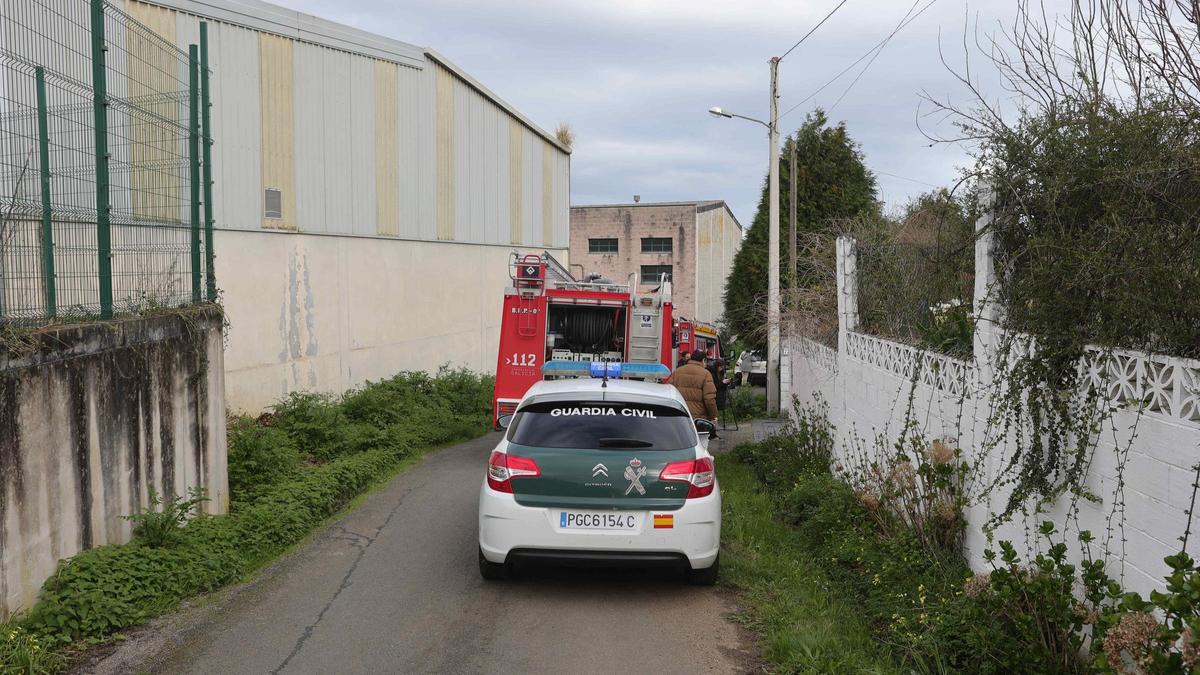 Una mujer fallece en el incendio de una vivienda en Bergondo