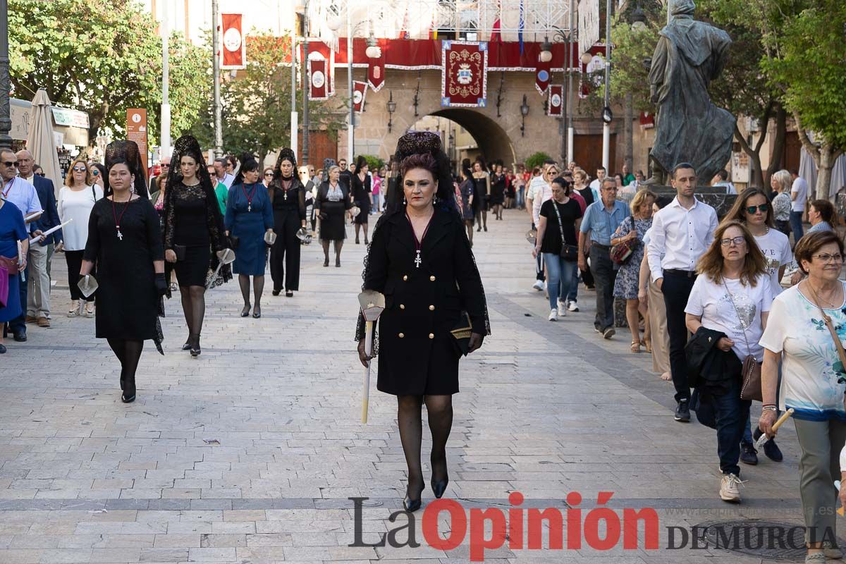 Procesión de regreso de la Vera Cruz a la Basílica