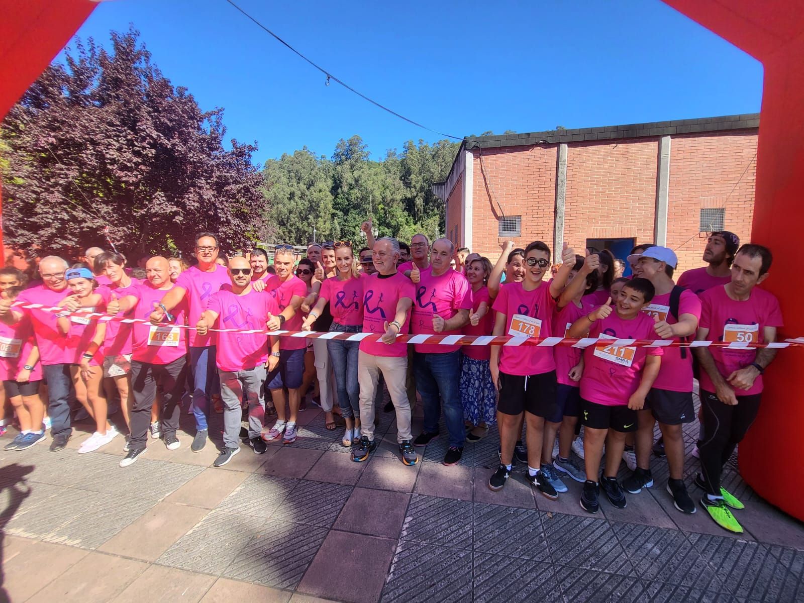 Carrera solidaria en San Martín