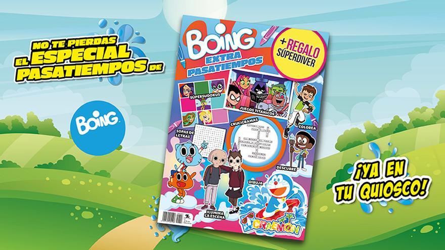 Un sinfín de actividades con el Extra Pasatiempos de Boing