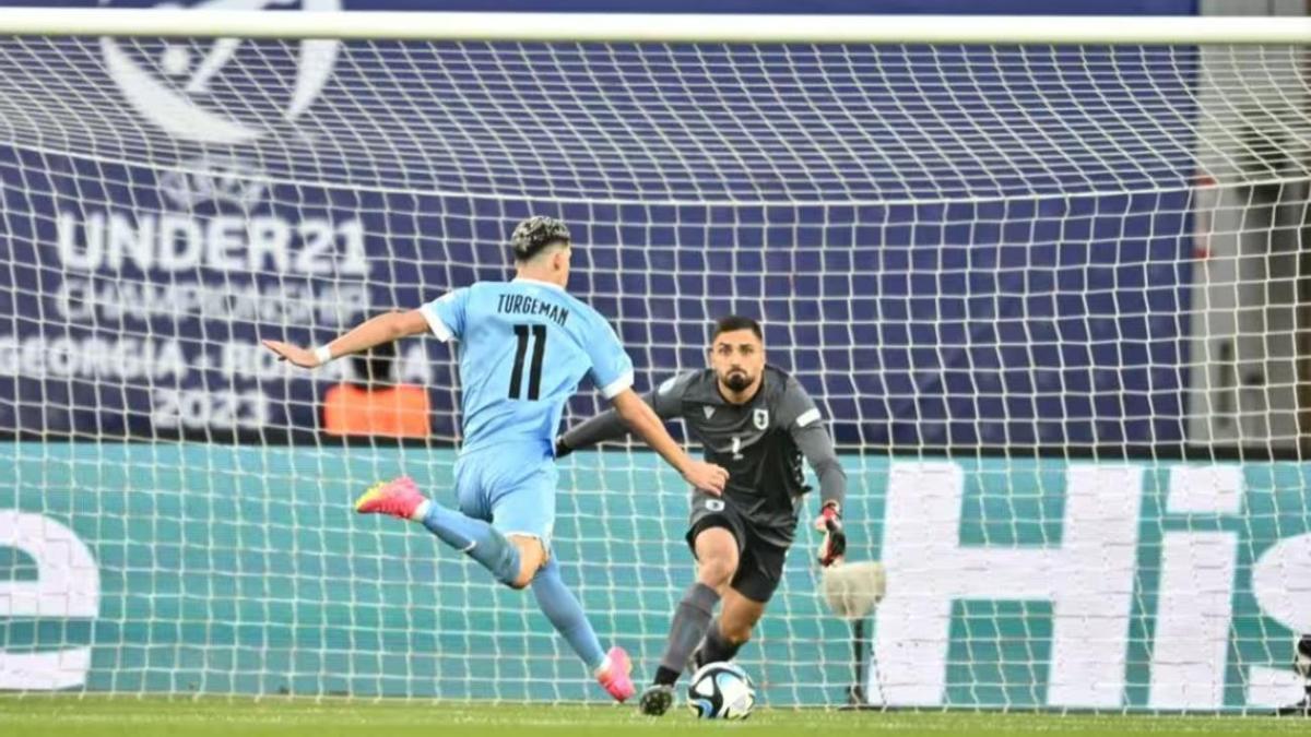 Mamardashvili evitó el primer gol de los israelíes
