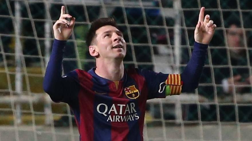 Leo Messi se anota otra noche antológica con triplete y récord