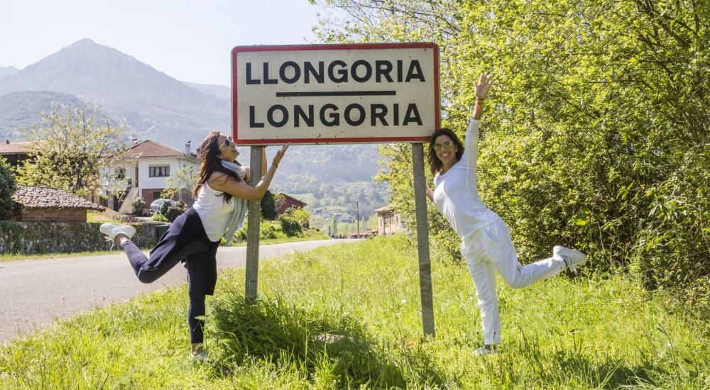 Eva Longoria visita su edén asturiano