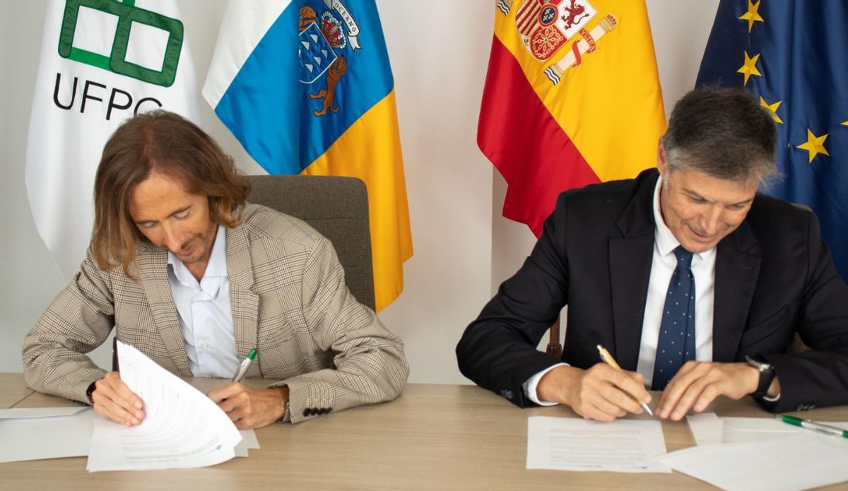 La Universidad Fernando Pessoa Canarias firma un convenio de colaboración con San Juan de Dios