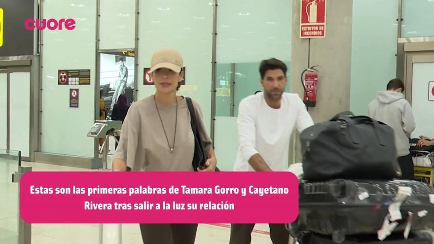 Las primeras imágenes de Tamara Gorro y Cayetano Rivera tras confirmar su relación