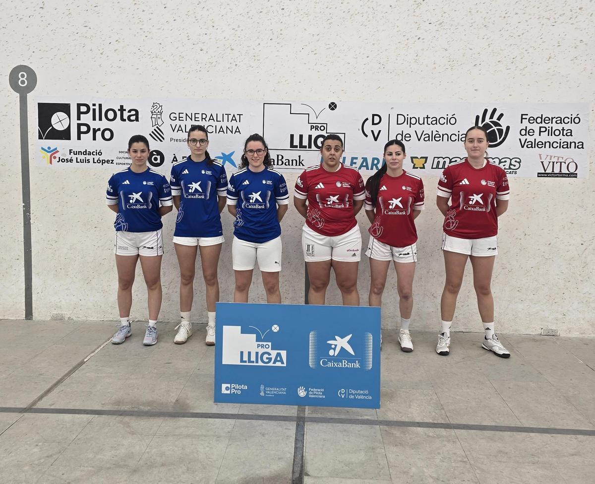 Myriam, Mar i Laura (Alqueria d'Asnar) contra Àngela, Júlia i Mar Alfonso (Tavernes de la Valldigna)