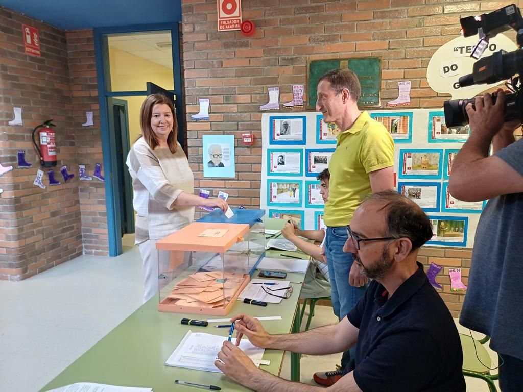 Las mejores imágenes de las elecciones generales 2023 en Galicia