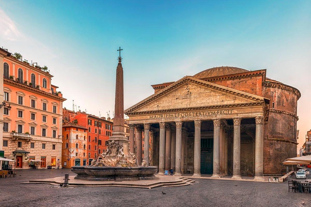 Panteón de Agripa, en Roma