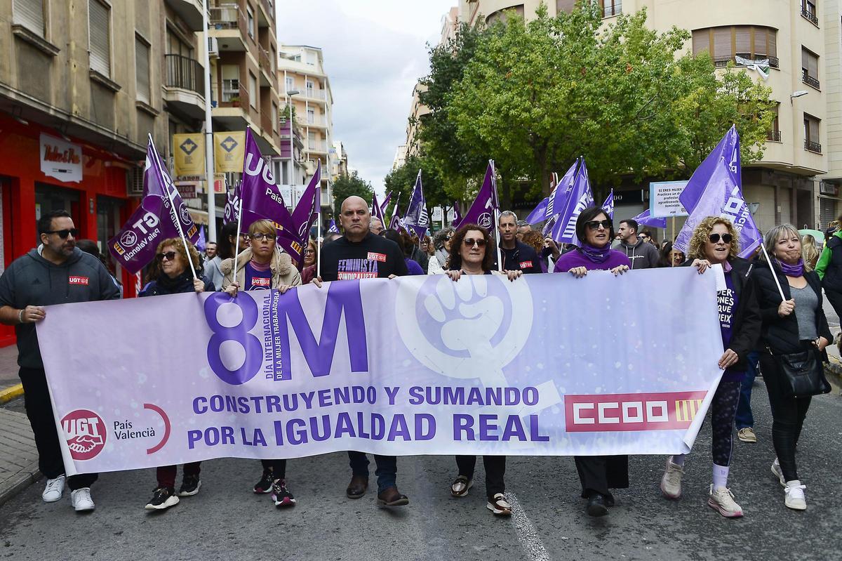 Manifestacion 8 M en Elche