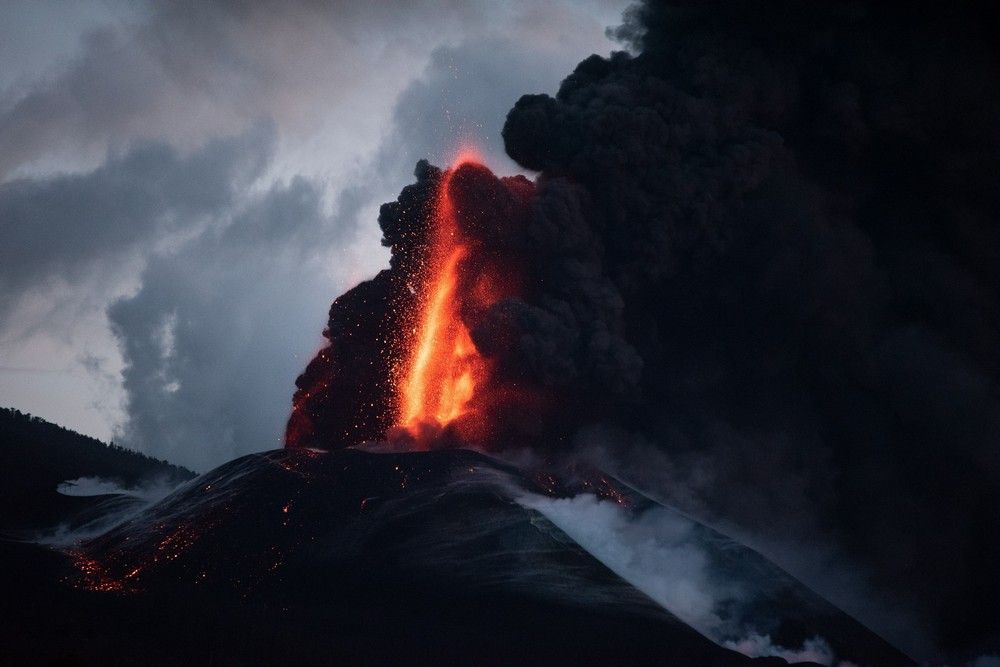 60 días de erupción del volcán de La Palma