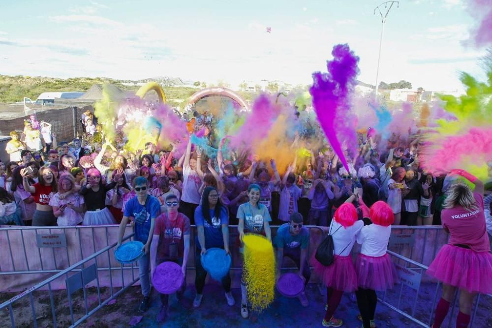 Sexta edición de la Holi Run en Cabezo de Torres