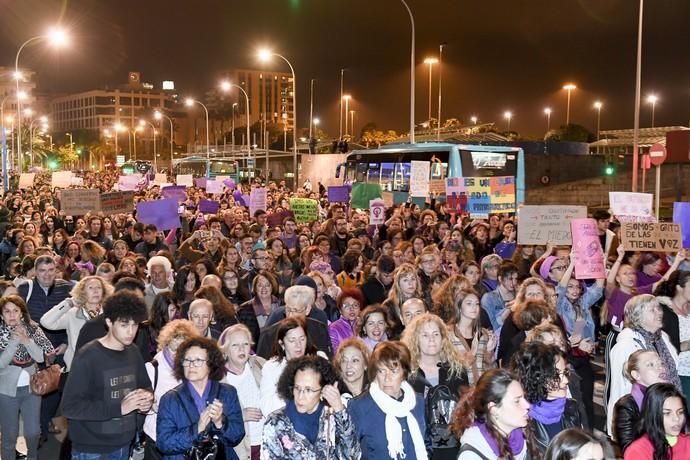 GENTE Y CULTURA 07-03-19  LAS PALMAS DE GRAN CANARIA. 8M Día Internacional de la Mujer. Manifestación por el 8M Día Internacional de la Mujer. FOTOS: JUAN CASTRO