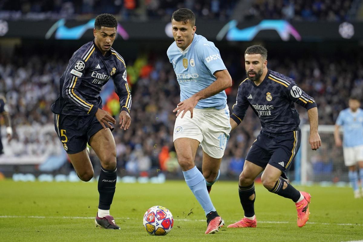 Manchester City - Real Madrid, la vuelta de cuartos de final de la Champions League, en imágenes.