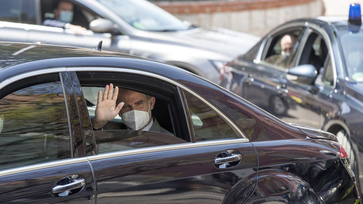 La visita del Rey Felipe VI a Las Cigarreras en Alicante