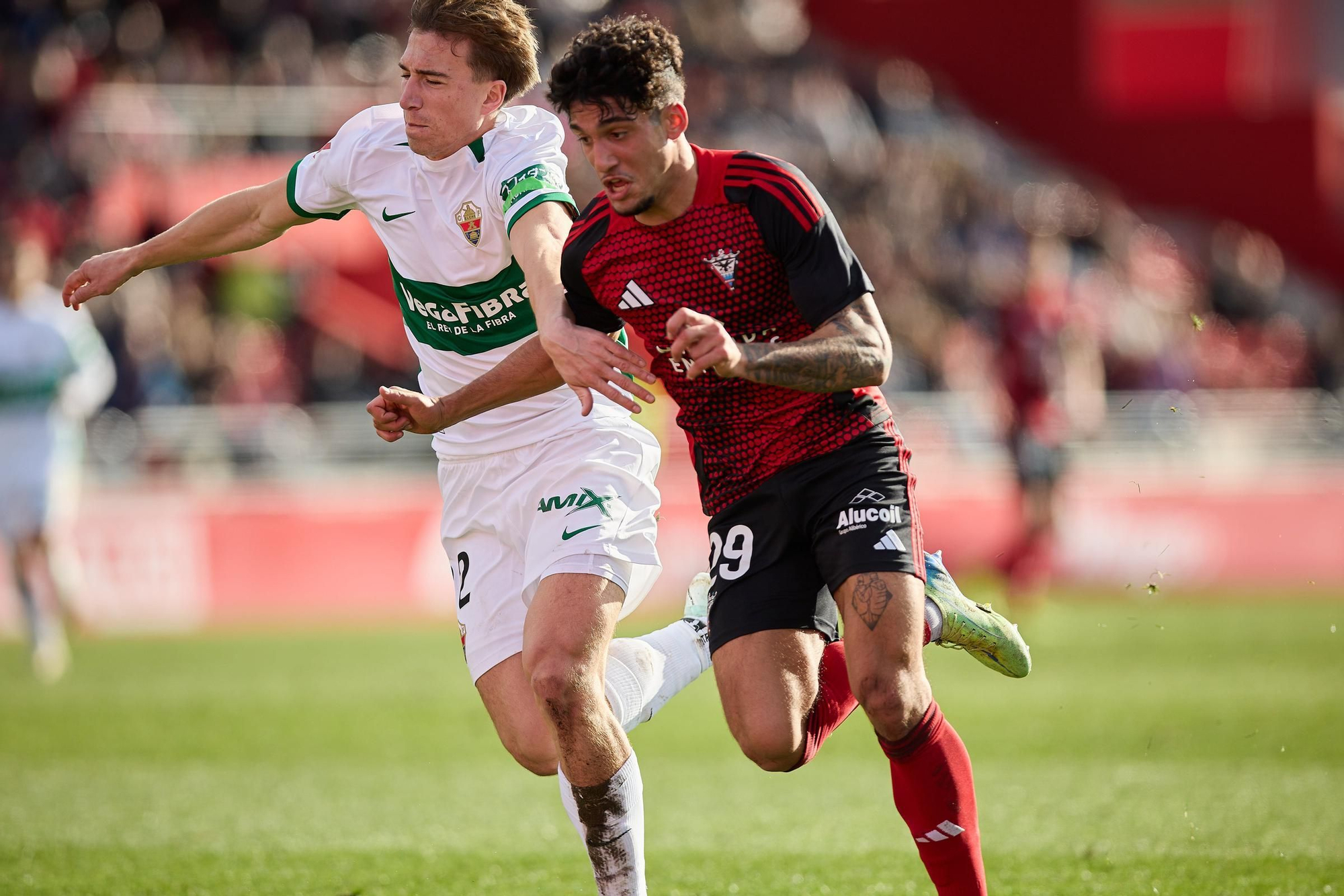 Las mejores imágenes del partido Mirandés - Elche CF