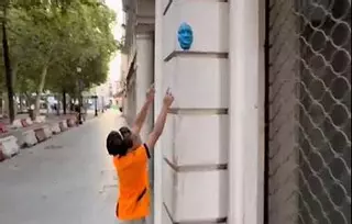 Arte internacional vs arte local... con mucha guasa